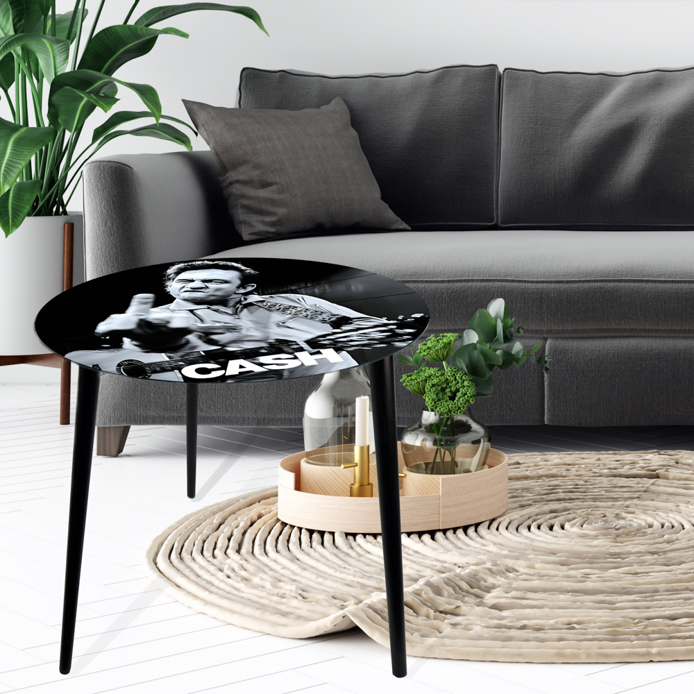 Retro Glasbord Johnny Cash