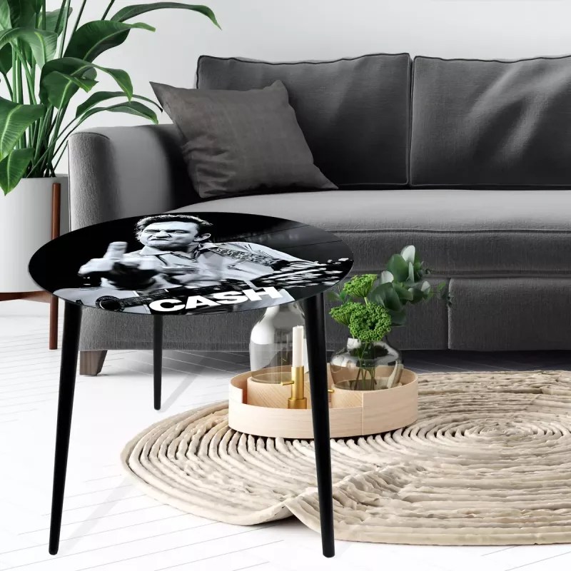 Retro Glasbord Johnny Cash