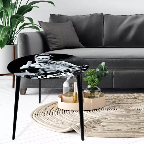 Retro Glasbord Johnny Cash