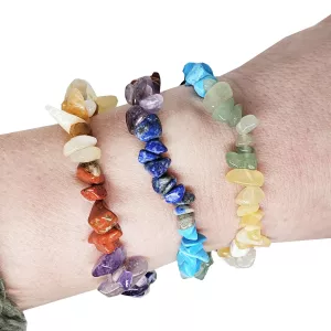 Chakra Armband Kristaller