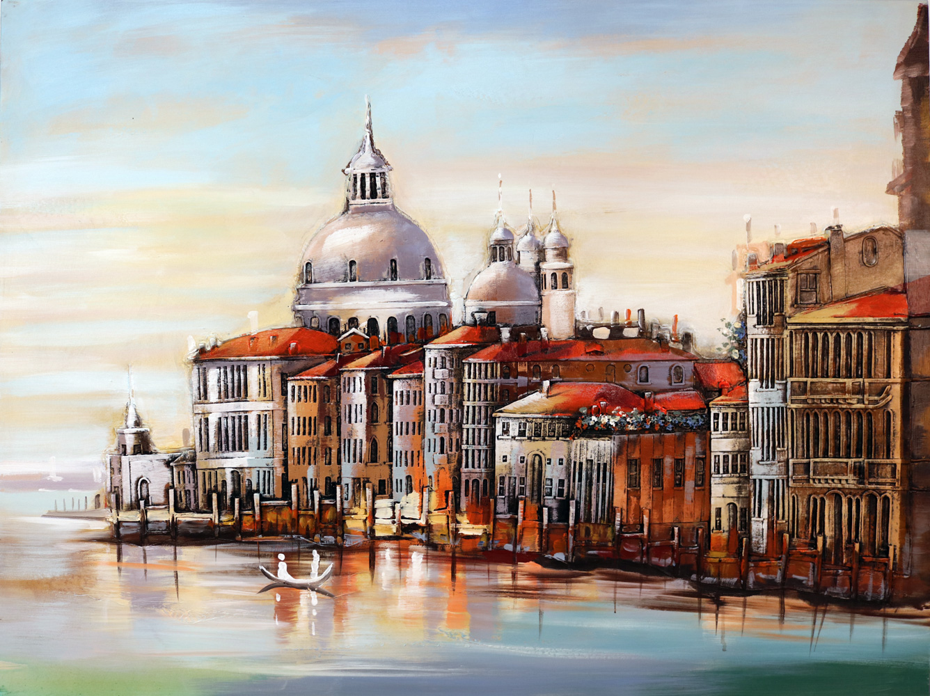 Oljemaleri 3D Venezia