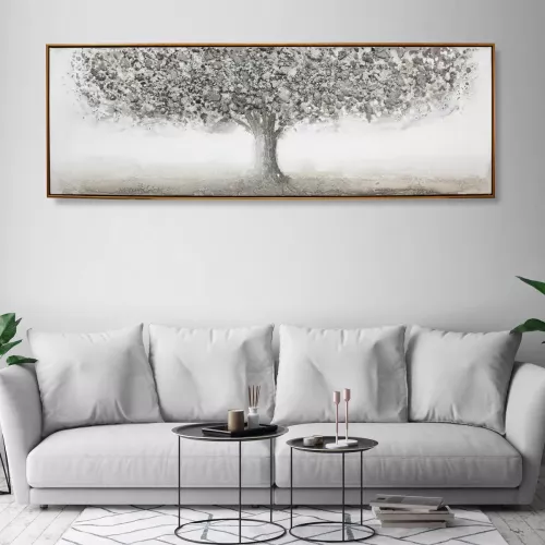 Tavla Oljemålning 3D Tree of Life