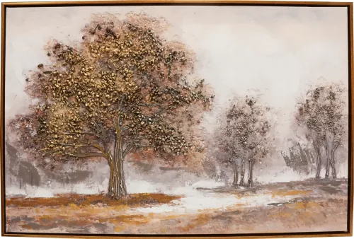 Oljemålning Fridfullt