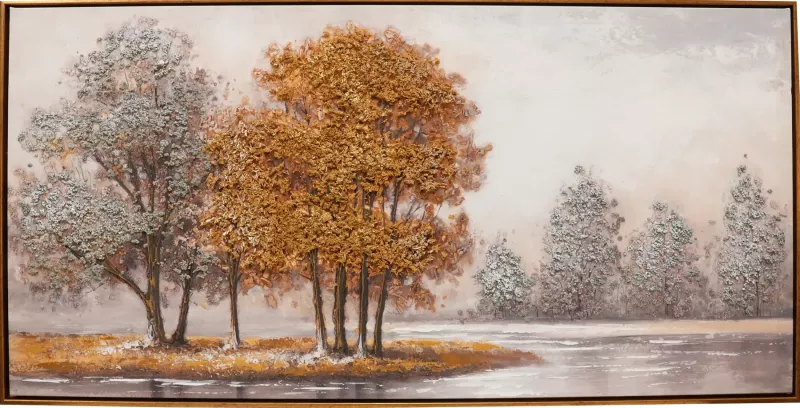 Oljemålning Stillhet