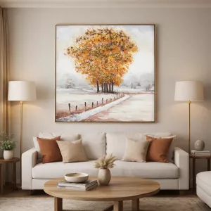 Oljemaleri Moderne Tre