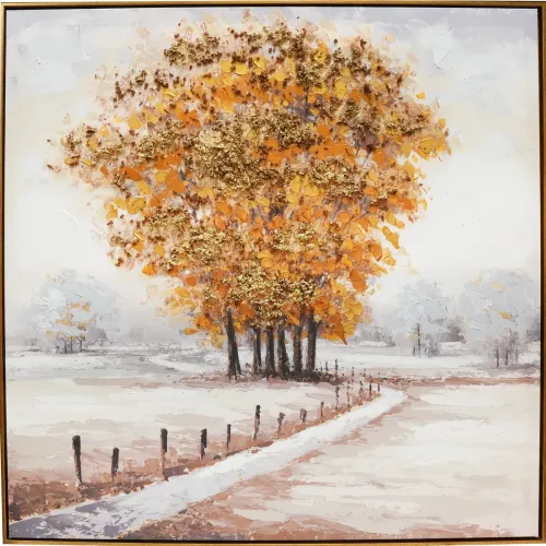 Oljemålning Träd Modern