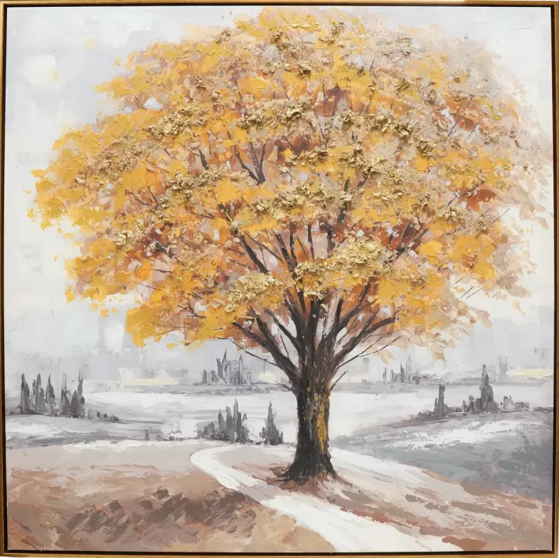 Oljemålning Träd Modern