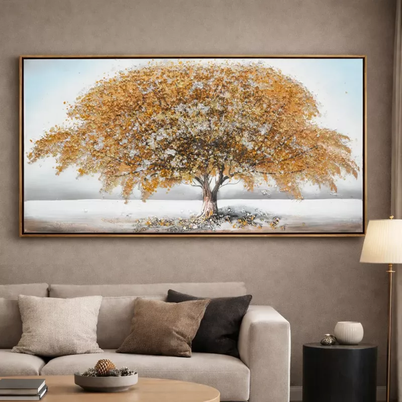 Oljemålning Tree of Life