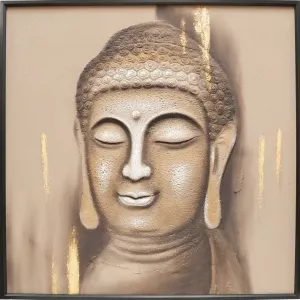 Oljemålning Buddha