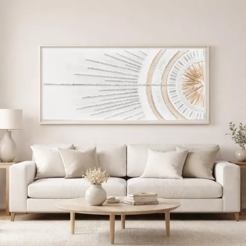 Oljemålning Abstrakt