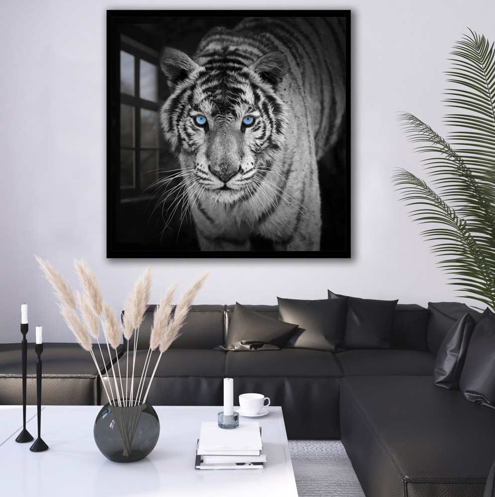 Maleri HD Print Tiger