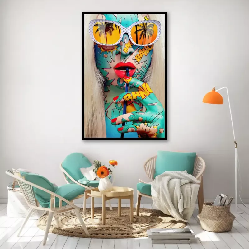 Bilde HD Print Pop Art Bang