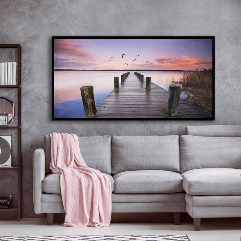 Tavla HD Print Brygga