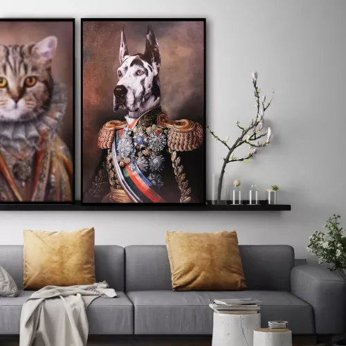 Tavla HD Print Grand Danois