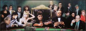 Bilde HD Print Stars Poker