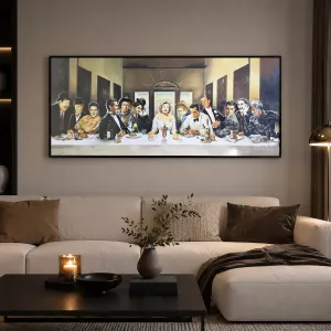 Tavla HD Print Stars Last Supper