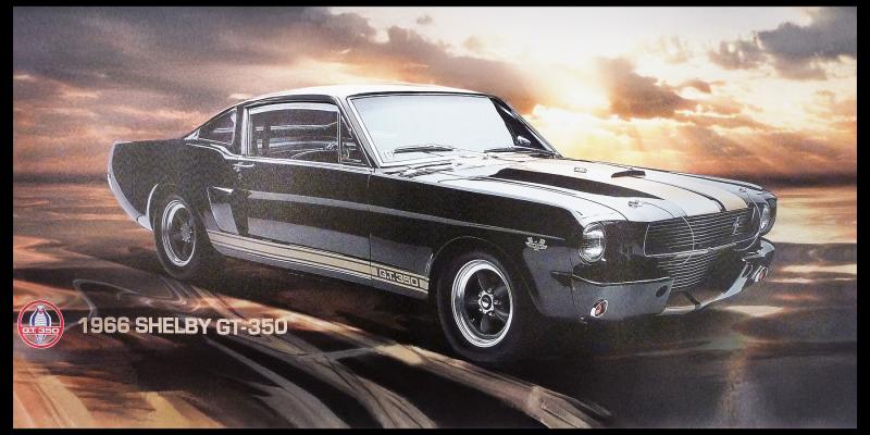 Tavla HD Print Shelby 1966