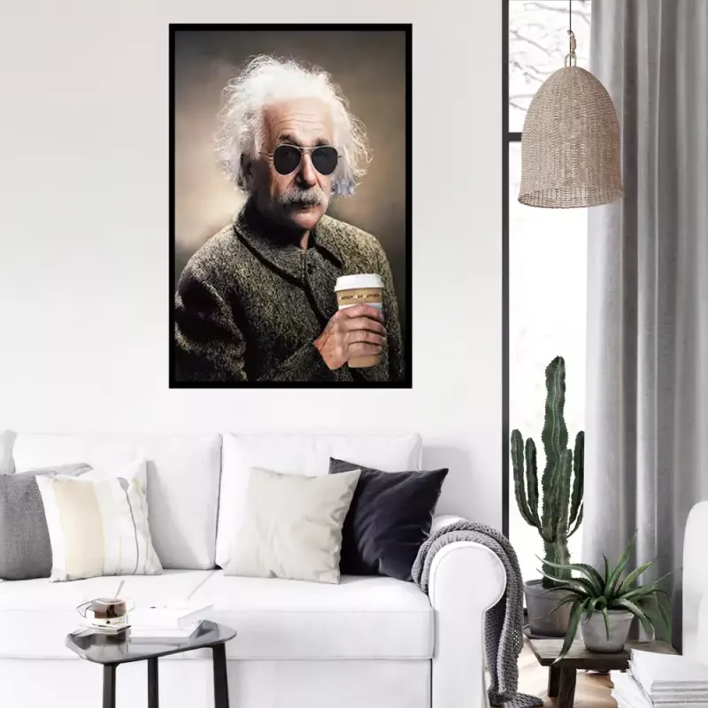Bilde HD Print Einstein
