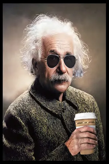 Tavla HD Print Einstein