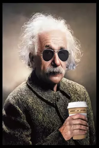 Tavla HD Print Einstein