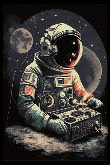 Tavla HD Print Astronaut
