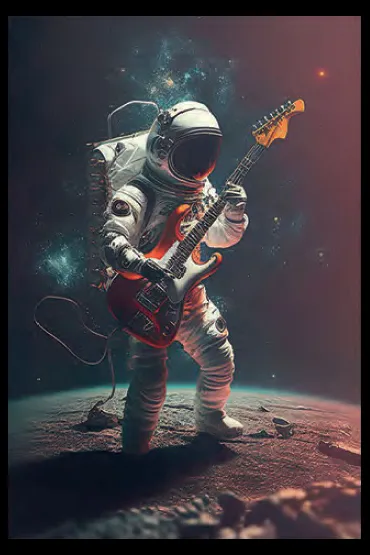 Tavla HD Print Space Rock
