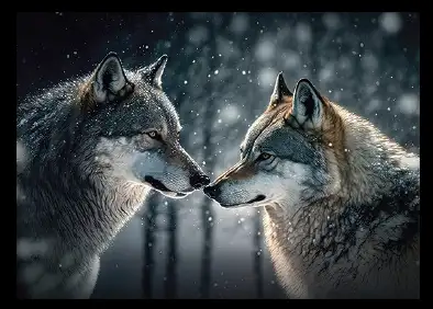 Bilde HD Print Ulvepar