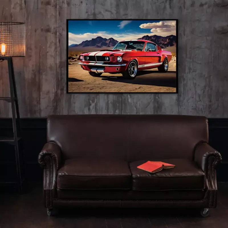 Tavla HD Print Ford Mustang
