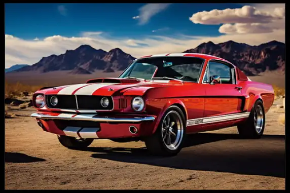 Tavla HD Print Ford Mustang