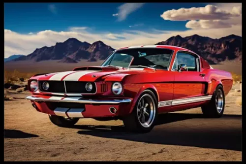 Tavla HD Print Ford Mustang