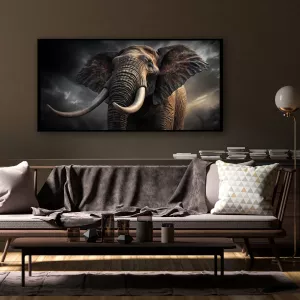 Tavla HD Print Elefant