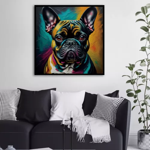 Tavla HD Print Frenchie
