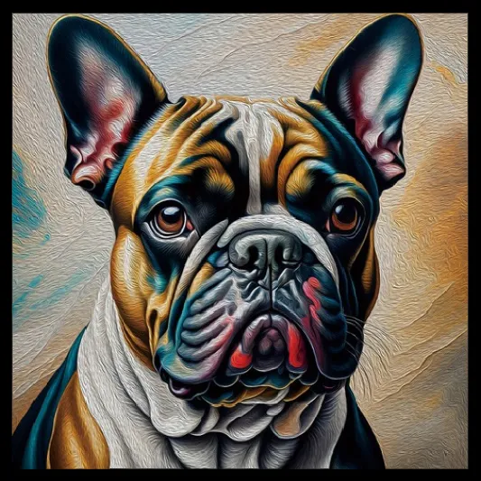 Tavla HD Print Frenchie