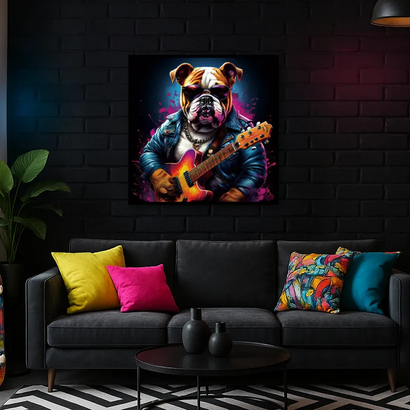 Tavla HD Print Bulldogg