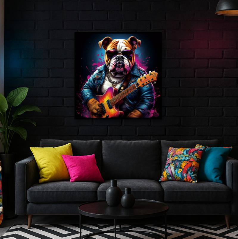 Tavla HD Print Bulldogg