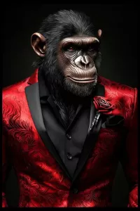 Bilde HD Print Sjimpanse