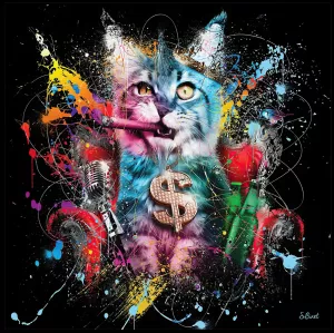 Bilde HD Print Cat Gangster