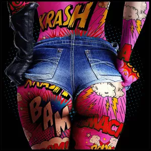 Tavla HD Print Pop Art Rumpa