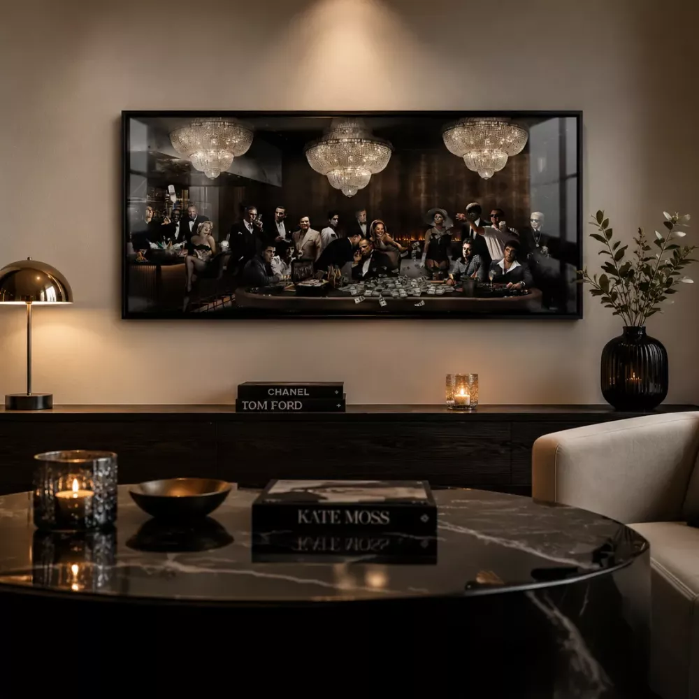 Tavla HD Print Hollywood Poker
