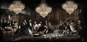 Tavla HD Print Hollywood Poker