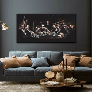 Tavla HD Print Hollywood Gangster