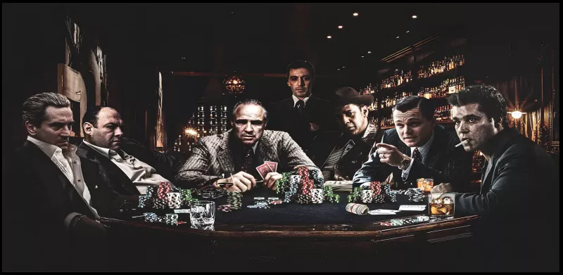 Bilde HD Print Hollywood Gangster