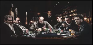 Tavla HD Print Hollywood Gangster