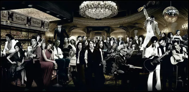 Bilde HD Print Hollywood Bar