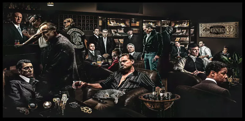 Bilde HD Print Hollywood Mancave