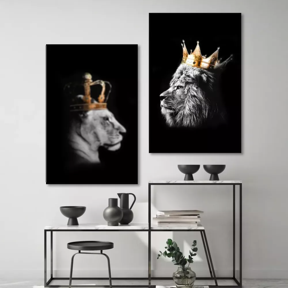 Tavla HD Print Lion King