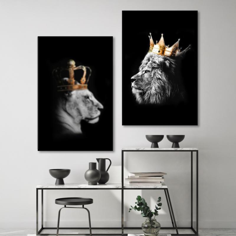 Tavla HD Print Lion King