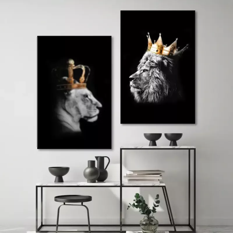 Tavla HD Print Lion King