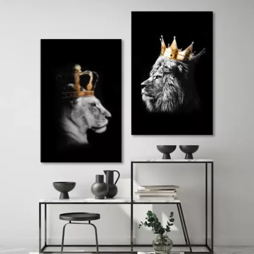 Tavla HD Print Lion King