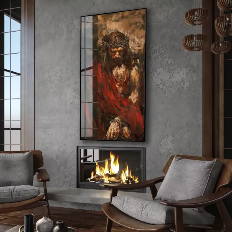 Tavla HD Print Jesus